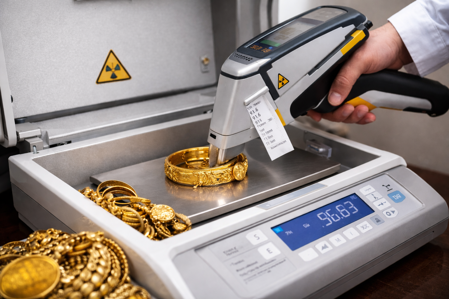 Gold Purity Testing and Valuation